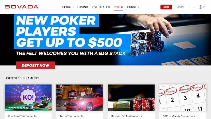 offshore gambling partners Bovada Bitcoin Poker Site