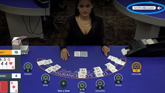 live dealer casino bovada