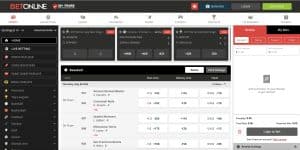 Fast withdrawal betting sites BetOnline sports homepage