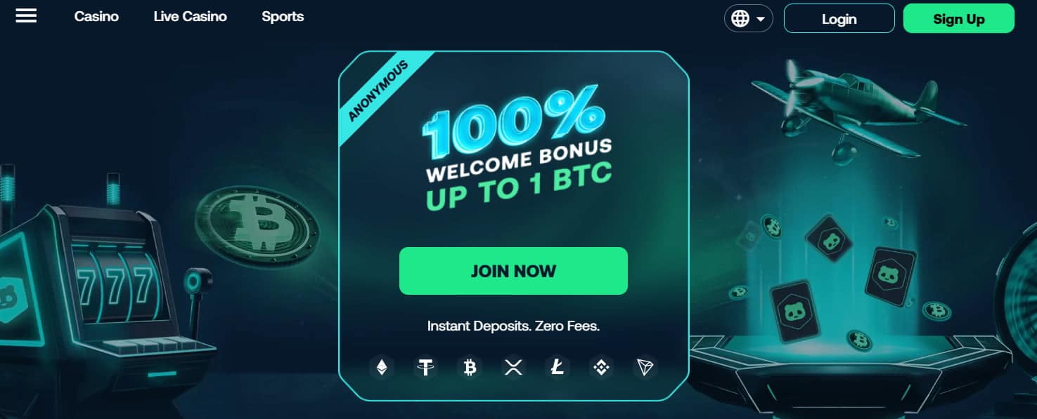 anonymous casinos betpanda welcome offer
