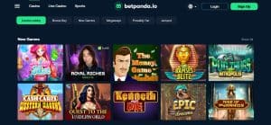 bitcoin casino instant withdrawal at Betpanda list of games