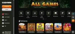 instant payid withdrawal casino australia cashwin list of games