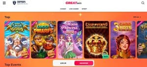 instant payout casino south africa greatwin list of games