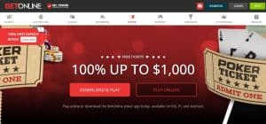 Fastest Withdrawal Poker Sites BetOnline bonus offer