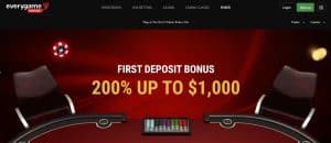 Fastest Withdrawal Poker Sites Everygame welcome bonus offer