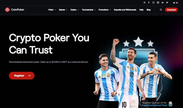 CoinPoker Lobby